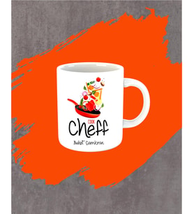 Kişiye Özel Cook Chef Kupa Bardak