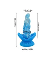 Censan Mavi Canavar Dildo Model 4
