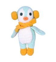 Amigurumi Penguen Pino - Anatoya (Mavi)
