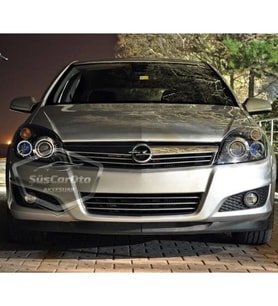 Opel Astra H 2004-2014 Uyumlu Astra H lip Esnek Ön Lip 2 Parça Tampon Altı Dil Karlık Ön Ek