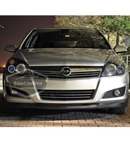 Opel Astra H 2004-2014 Uyumlu Astra H lip Esnek Ön Lip 2 Parça Tampon Altı Dil Karlık Ön Ek