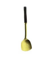 Northcity Metal Servis Spatulası Ahşap Saplı Gold