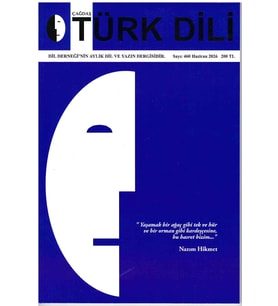 Çağdaş Türk Dili Dergisi 460.Sayı Haziran 2026