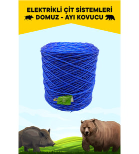 ATLAS ELEKTRİKLİ ÇİT İÇİN 500 METRE KROM TEL SARILI İP ÖZEL ÜRÜN