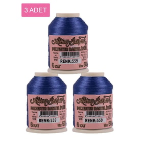 3 Adet Altınbaşak Oya ve Dantel İpi 20 gr - Royaleks - No: 559
