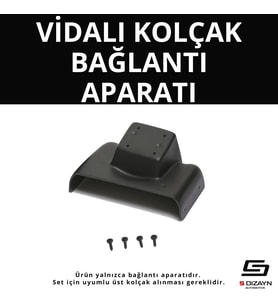 Focus 3 ABS Vidalı Kol Dayama Kolçak Alt Adaptör 2011-2014 A+Kalite