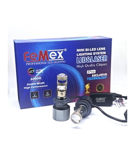 FEMEX Bi-led Executıve H7 Mini Bi-led Xenon Kendinden Mercekli
