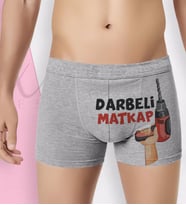 BK Gift Özel Tasarım Eğlenceli Erkek Boxer Serisi - Model 22