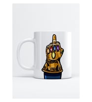 Thanos Sonsuzluk Eldiveni Baskı Porselen Kupa Bardak