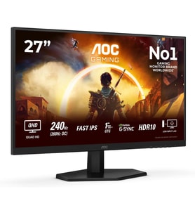 AOC Q27G42ZE 27" 0.3 ms 2K IPS 260 Hz Oyuncu Monitörü Outlet