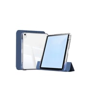 iPad Air 13 Uyumlu M2/M3 Airbagli Manyetik Ayrılabilen Fuchsia Sliding Tablet Kılıfı