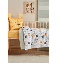 Bebek Tiger Nevresim Takımı (Krem)