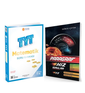 Üç Dört Beş TYT Matematik ile Hız ve Renk Paragraf Hız Soruları 2 Kitap Set