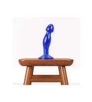 Flawless Clear Prostate Plug 6.5'' Blue Butt Plug