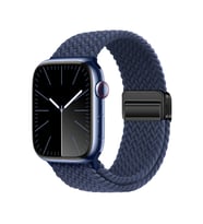 Apple Watch 10 42mm Uyumlu Zore KRD-134 Örgü Tasarımlı Hasır Kordon Strap Kayış