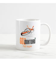Göz Doktoru Kupa Bardak (1. Tasarım) (Beyaz)