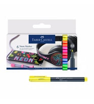 Faber-Castell Neon Markör Kalem Set 6'lı 160806