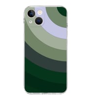 Apple iPhone 13 Uyumlu Kamera Korumalı Tıpalı Kapak Renk Cümbüşü Tasarımlı Şeffaf Kılıf