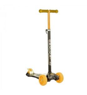 Can Oyuncak Shinaro Black Edition Twister Işıklı Scooter - SARI CN-267 (Standart)