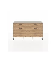 Arges Konsol 6 Çekmeceli  176x30x99 Aytaşı-Aytaşı/Çam