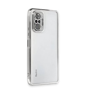 Note 10 Pro Kılıf Lensli - Gümüş
