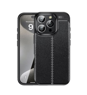 Apple İphone 16 Pro Max Kılıf Auto Focus Kapak - Siyah