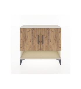 Arges Şifonyer 2 Raflı 2 Kapaklı 88x30x80 Aytaşı-Çam