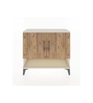 Arges Şifonyer 2 Raflı 2 Kapaklı 88x30x80 Aytaşı-Çam