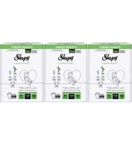Sleepy Bebek Bezi Naturel Beden:4+ (9-16KG) Maxi Plus 198 Adet Aylık Fırsat Pk (Beyaz)