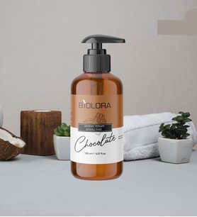 Biolora Çikolata Aromaterapi Afrodizyak Etkili Vücut Masaj & Spa Yağı 150ml.