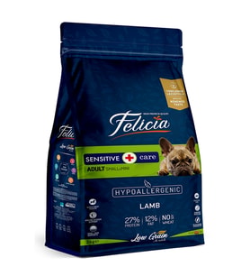 Felicia Sensitive Adult Small Küçük Irk Yetişkin Kuzulu Yetişkin Köpek Maması 3 Kg