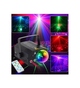 Quenlite QD-16 RGB Sahne Led ve Lazer Işık 16 Çeşit Desen
