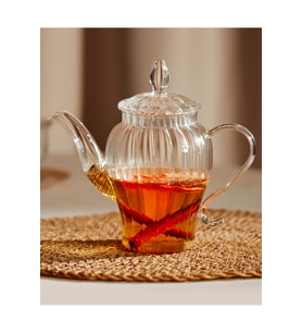 Madame Coco Versay Çelik Filtreli Borosilikat Cam Demlik 600ML