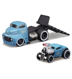 Muscle Machines Taşıyıcı ve Araç Set 1/64 01 59048