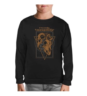 Dark Tranquillity - Skulls Siyah Çocuk Sweatshirt