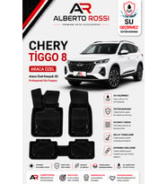 CHERY TİGGO 8 11. AY 2025 - 2026 Araca Özel Kauçuk 3D Profesyonel Oto Paspası