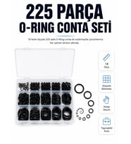 225 Parça Profesyonel O-ring Conta Kiti Su, Yağ Ve Hava Sızdırmazlık Tamir Seti