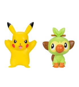 Pokemon Battle 2'li Figür Seti PKW4075 - Pikachu ve Grookey