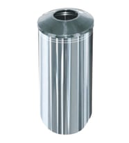 Krom Neptün Model Çöp Kovası