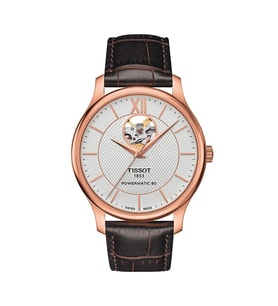 Tissot Tradition Powermatic 80 Open Heart T0639073603800 Erkek Kol Saati T063.907.36.038.00