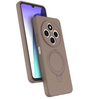 Redmi 14C Regal Magsafe Standlı Kapak - Çöl Titanyum