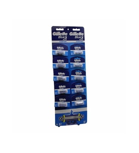 GİLLETTE BLUE3 JİLET KARTELALI 10 PARÇA (5343)