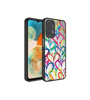 Samsung Galaxy A53 5G Uyumlu Kılıf Aynalı Desenli Kamera Korumalı Parlak Zore Mirror Kapak (Kırmızı)