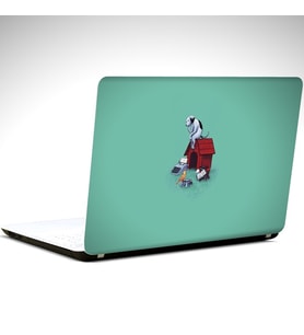 Köpek Laptop Sticker 17 inch (39X27CM)