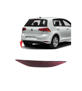 Golf 7 Sol Tampon Reflektörü Karartılmış 2013-2017 5g0945105a