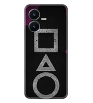 Vivo Y22S Kılıf Silikon Desen Özel Seri Game Begin 1799