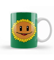 Plants Vs Zombies Sunflower Kupa Bardak Porselen
