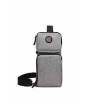 Smart Bags Kırçıllı Gri-Siyah Kadın Body Bag SMB3097