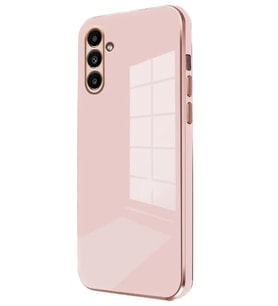 Galaxy A25 5G Kılıf Volet Silikon - Pembe