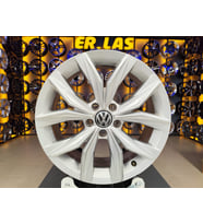4 Adet VOLKSWAGEN ORIJINAL 7*18 5*112 ET43 57.1 SILVER JANT REVİZE EDİLMİŞ (Takım)